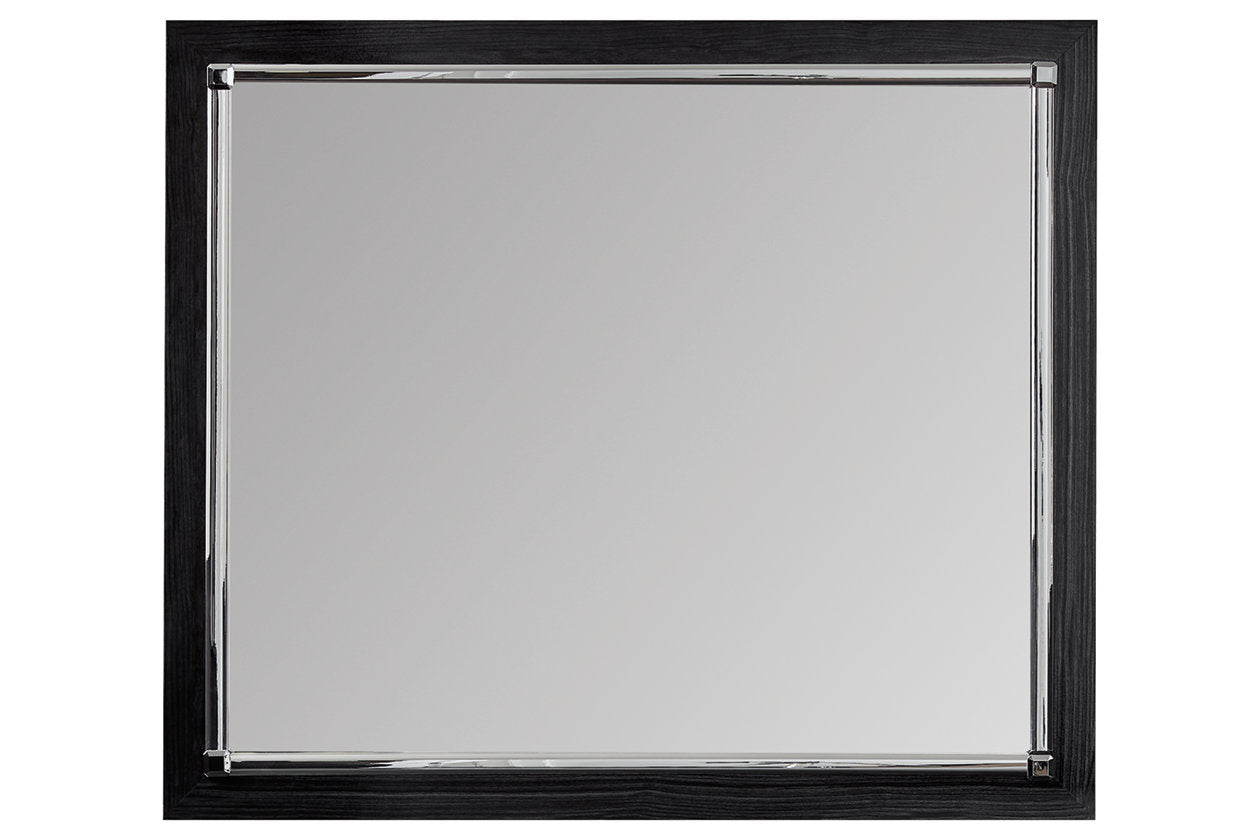 Kaydell Black Bedroom Mirror (Mirror Only) - B1420-36 - Bien Home Furniture & Electronics
