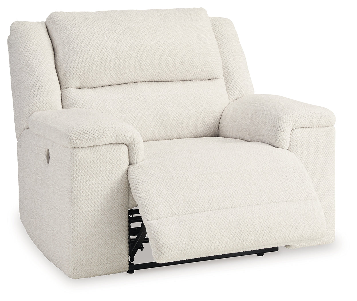 Keensburg Linen Oversized Power Recliner - 6180782 - Bien Home Furniture & Electronics