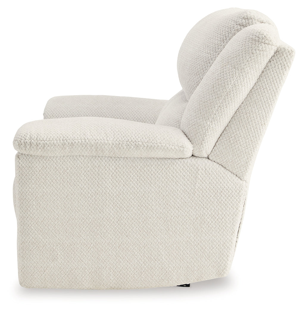 Keensburg Linen Oversized Power Recliner - 6180782 - Bien Home Furniture & Electronics