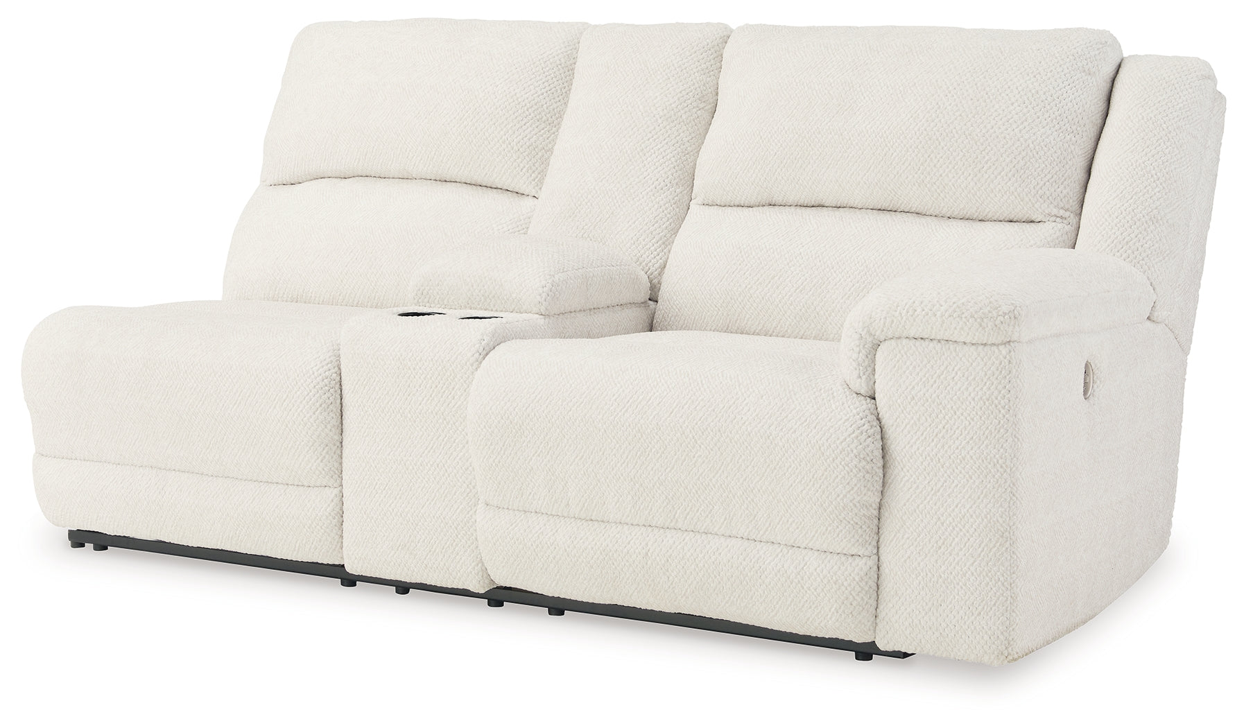 Keensburg Linen Right-Arm Facing Power Reclining Loveseat with Console - 6180790 - Bien Home Furniture & Electronics