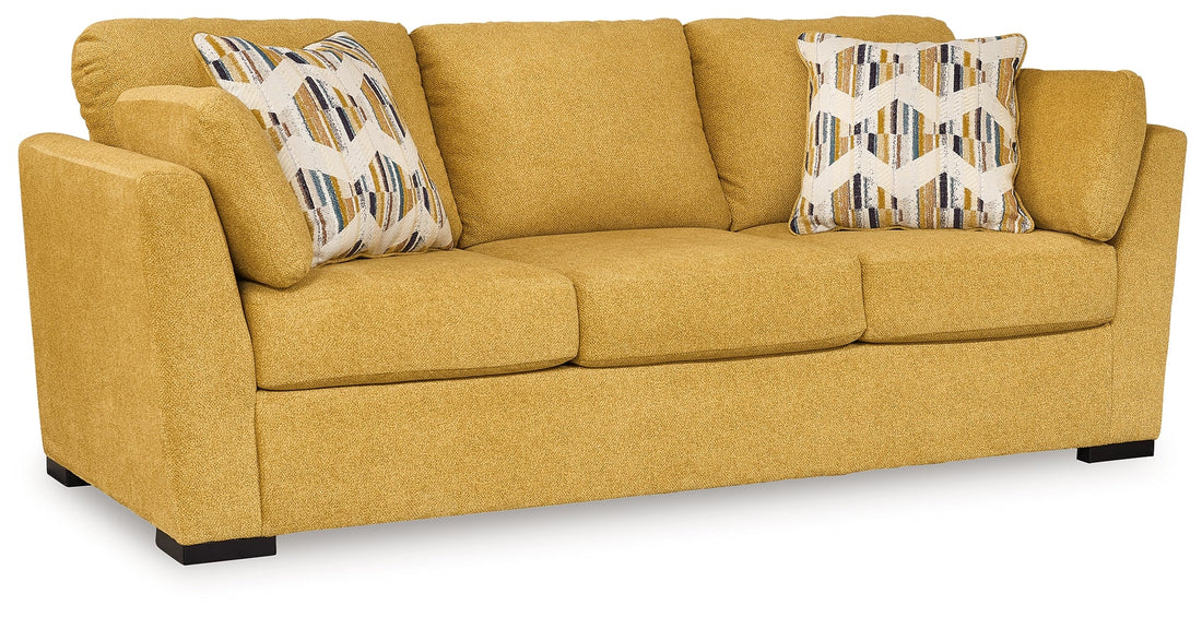 Keerwick Sunflower Queen Sofa Sleeper - 6750639 - Bien Home Furniture &amp; Electronics