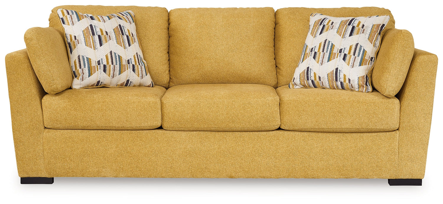 Keerwick Sunflower Queen Sofa Sleeper - 6750639 - Bien Home Furniture & Electronics