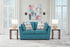 Keerwick Teal Loveseat - 6750735 - Bien Home Furniture & Electronics