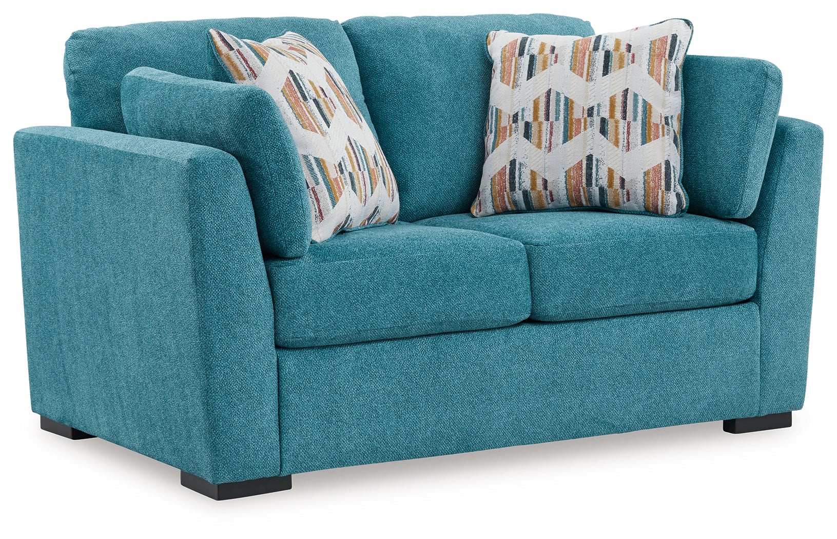 Keerwick Teal Loveseat - 6750735 - Bien Home Furniture &amp; Electronics