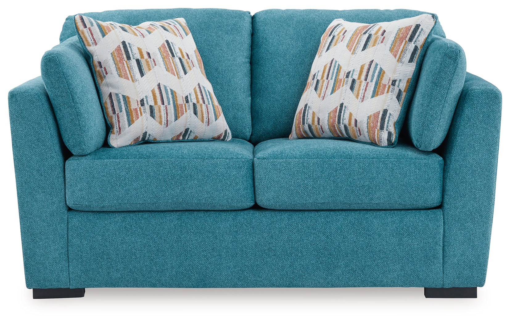 Keerwick Teal Loveseat - 6750735 - Bien Home Furniture &amp; Electronics