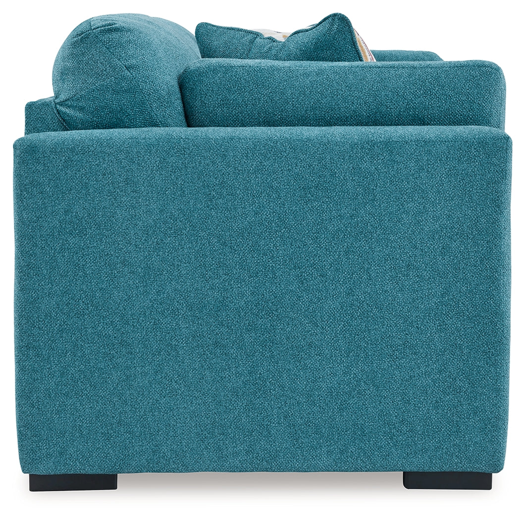 Keerwick Teal Loveseat - 6750735 - Bien Home Furniture &amp; Electronics