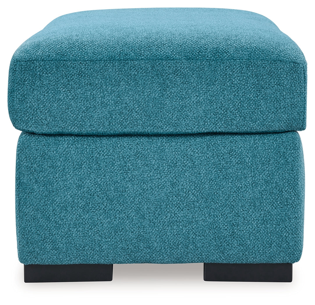 Keerwick Teal Ottoman - 6750714 - Bien Home Furniture &amp; Electronics