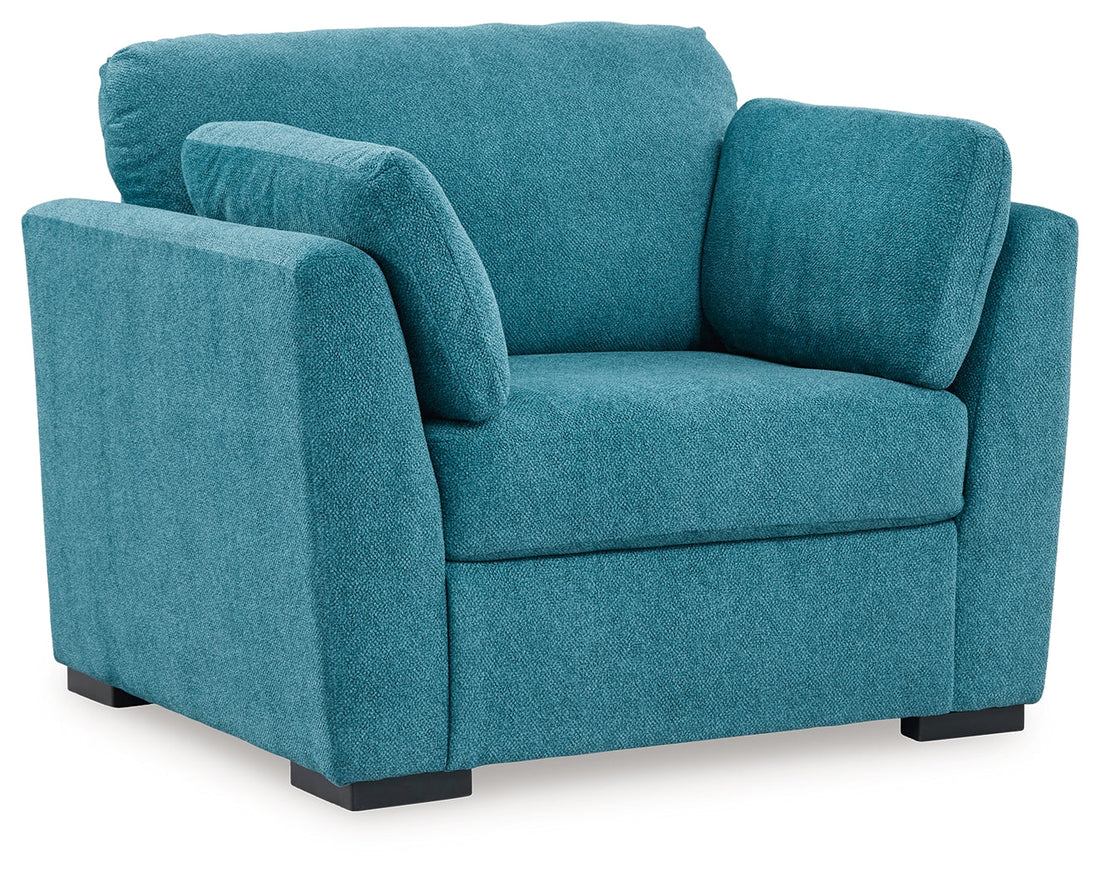 Keerwick Teal Oversized Chair - 6750723 - Bien Home Furniture &amp; Electronics
