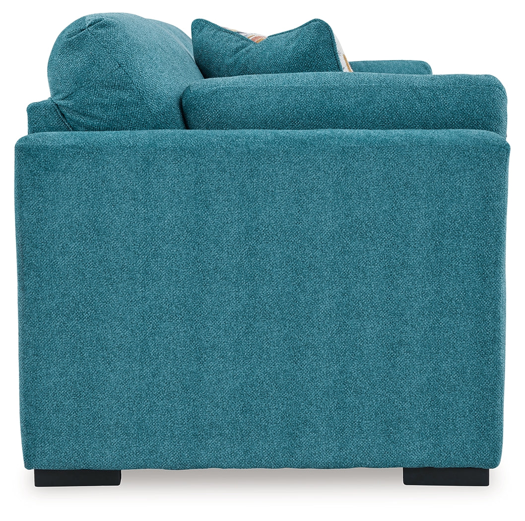 Keerwick Teal Queen Sofa Sleeper - 6750739 - Bien Home Furniture & Electronics