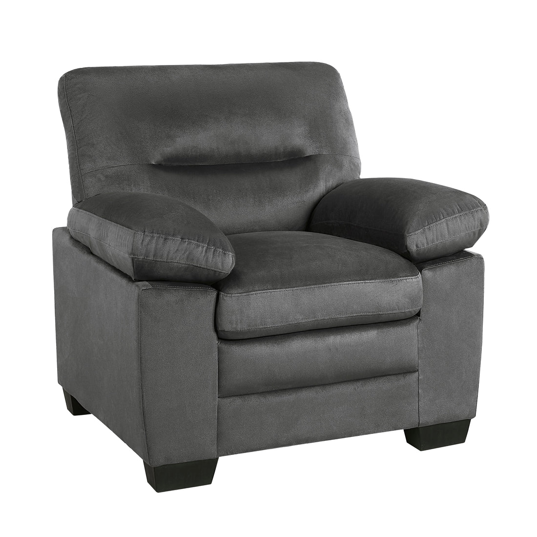 Keighly Dark Gray Chair - 9328DG-1 - Bien Home Furniture &amp; Electronics