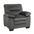 Keighly Dark Gray Chair - 9328DG-1 - Bien Home Furniture & Electronics