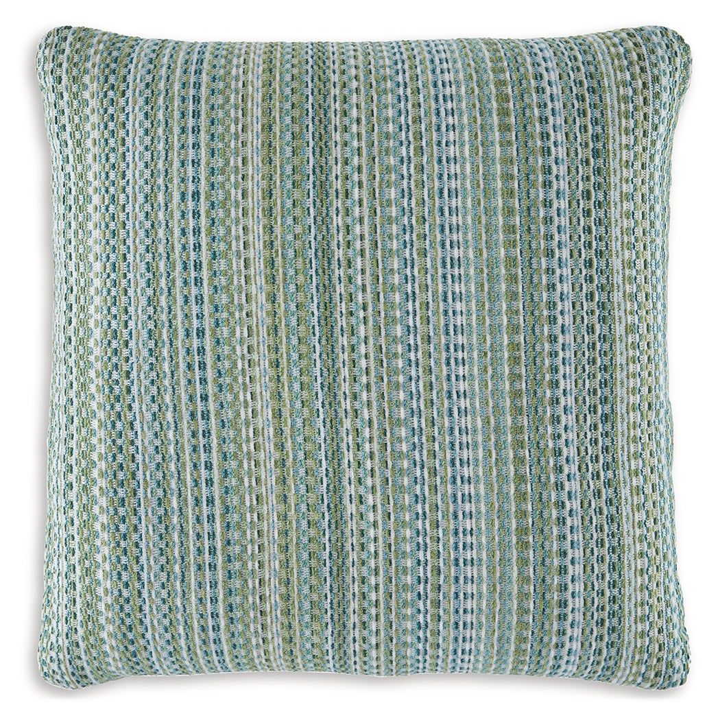 Keithley Next-Gen Nuvella Green/Turquoise/White Pillow - A1900004P - Bien Home Furniture &amp; Electronics