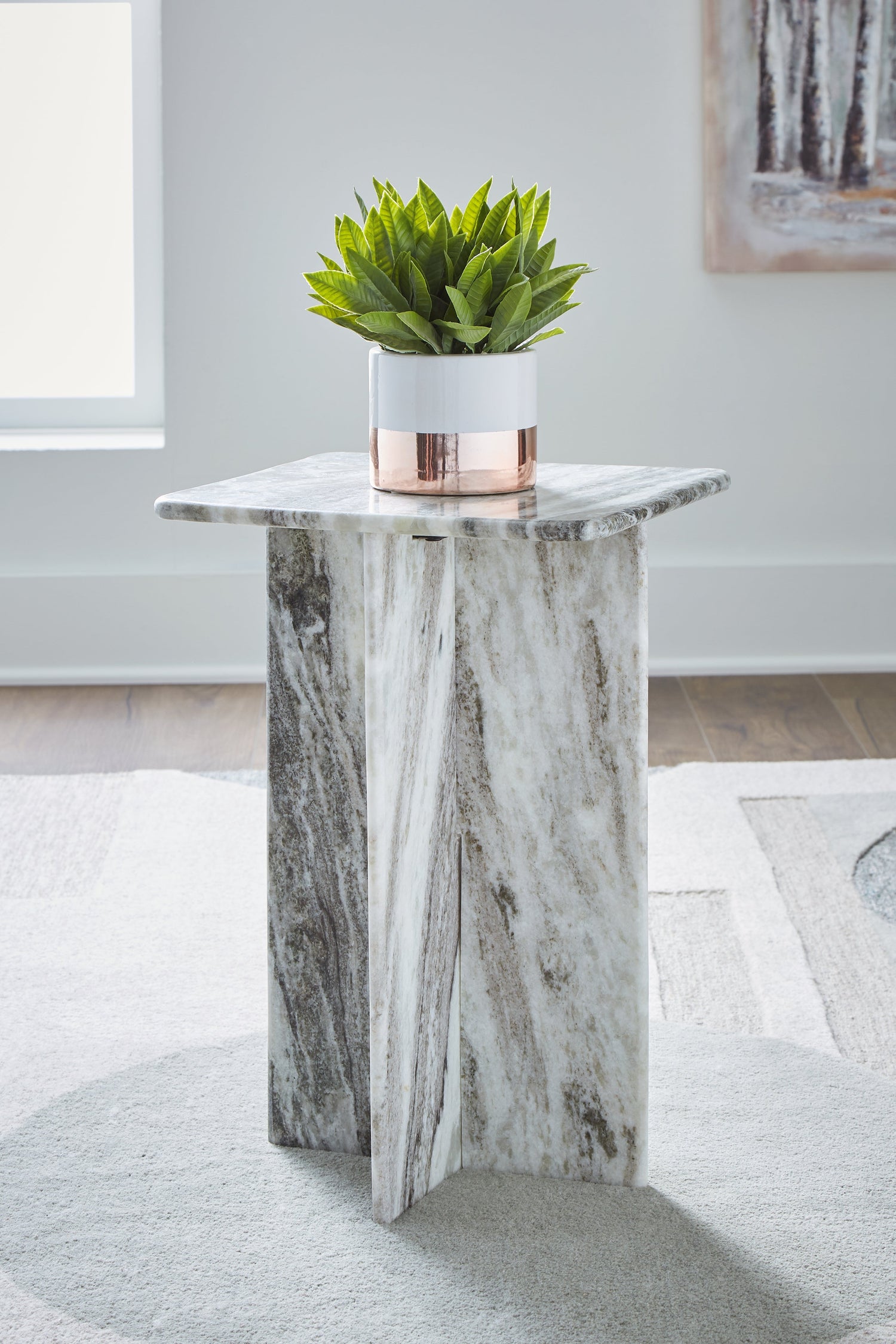 Keithwell Gray Accent Table - A4000611 - Bien Home Furniture & Electronics