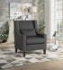 Keller Dark Gray Accent Chair - 1114DG-1 - Bien Home Furniture & Electronics