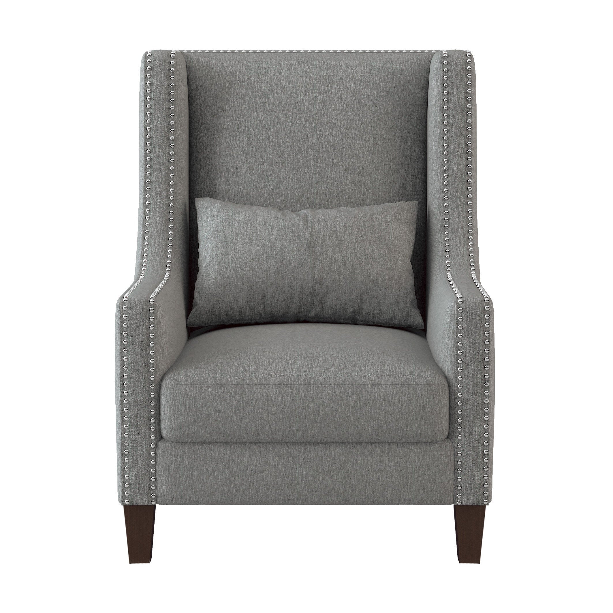 Keller Gray Accent Chair - 1114GY-1 - Bien Home Furniture &amp; Electronics