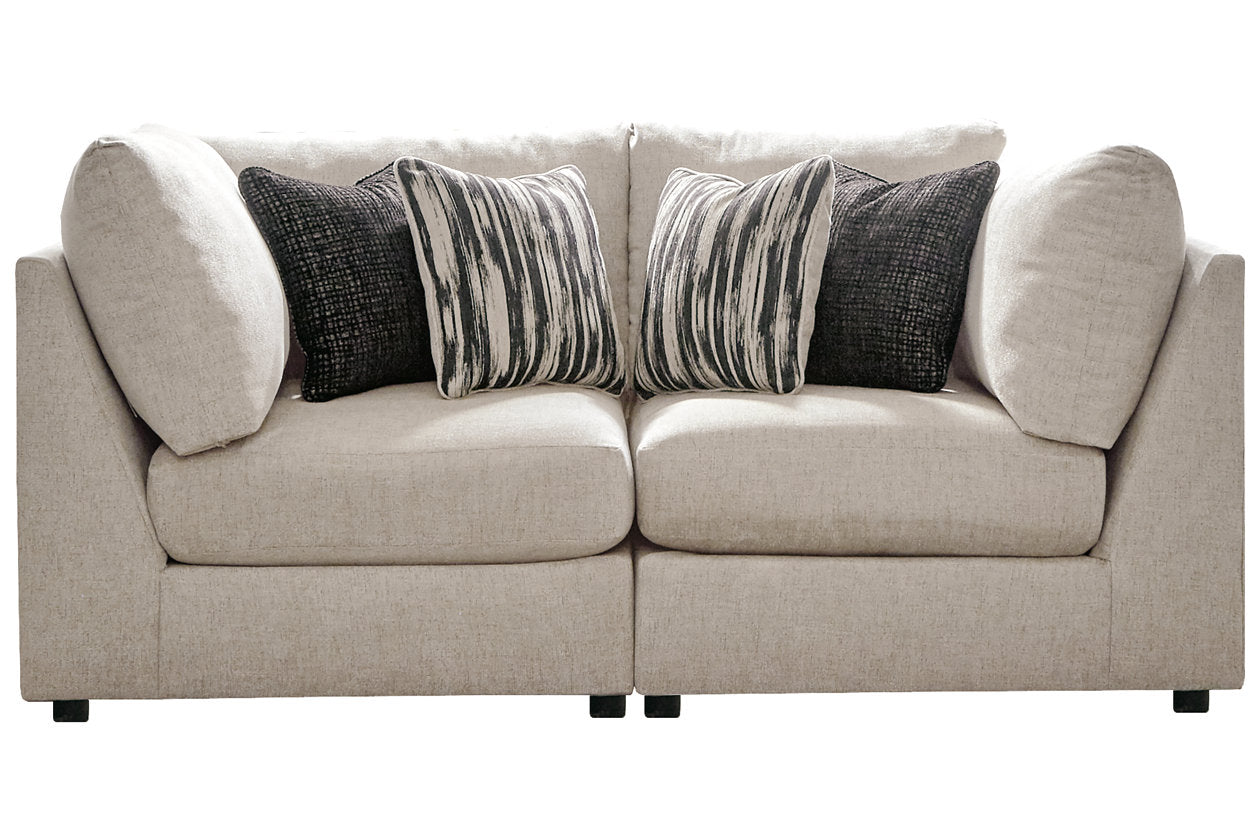 Kellway Bisque 2-Piece Sectional - 9870777(2) - Bien Home Furniture & Electronics