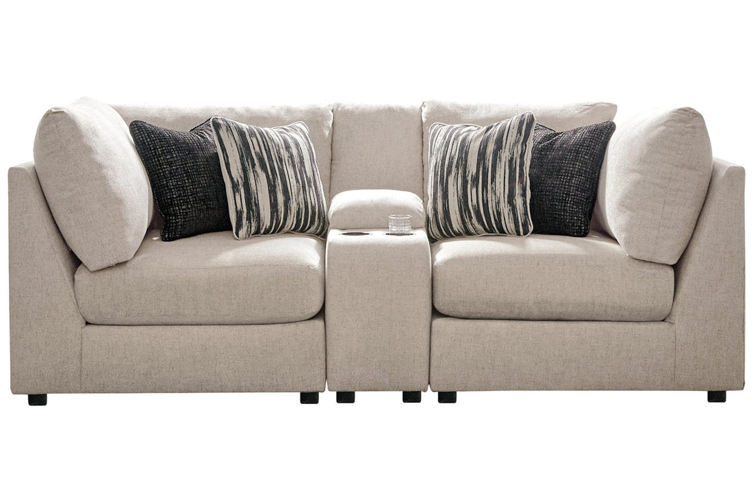 Kellway Bisque 3-Piece Sectional - SET | 9870757 | 9870777(2) - Bien Home Furniture &amp; Electronics