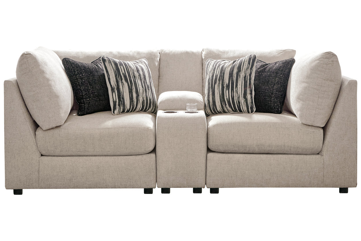 Kellway Bisque 3-Piece Sectional - SET | 9870757 | 9870777(2) - Bien Home Furniture & Electronics