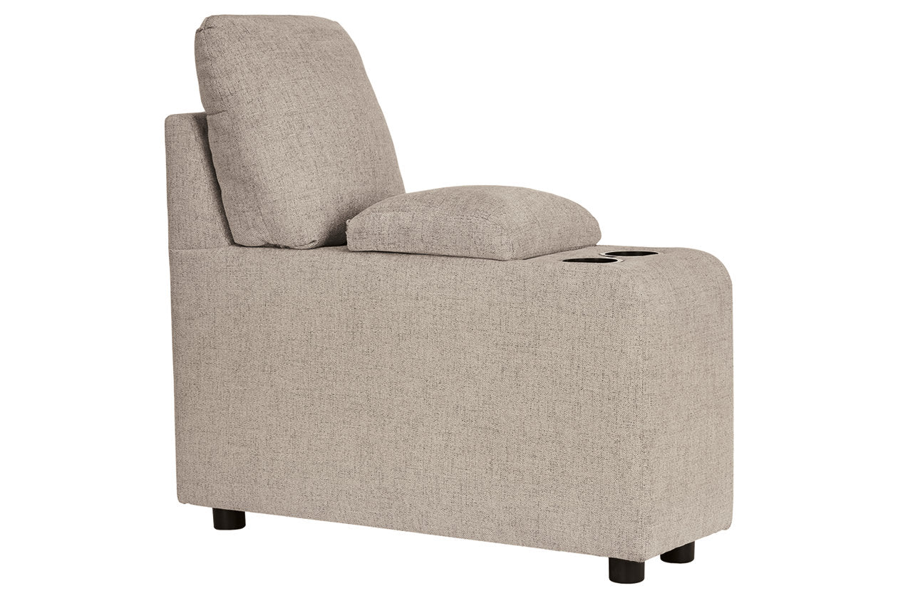 Kellway Bisque Console with Storage - 9870757 - Bien Home Furniture & Electronics