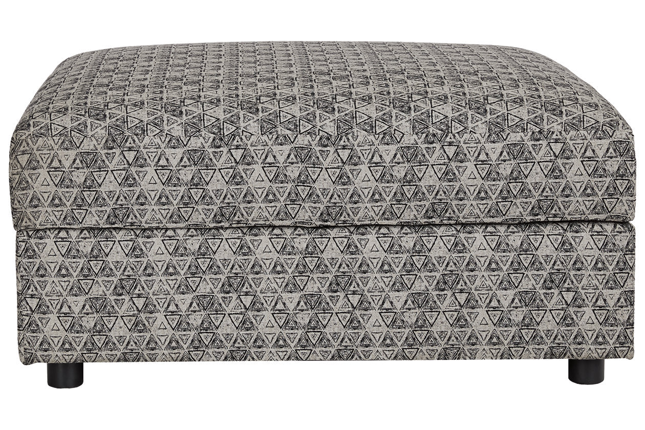 Kellway Bisque Ottoman With Storage - 9870711 - Bien Home Furniture & Electronics