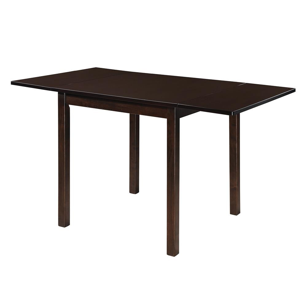 Kelso Cappuccino Rectangular Dining Table with Drop Leaf - 190821 - Bien Home Furniture & Electronics