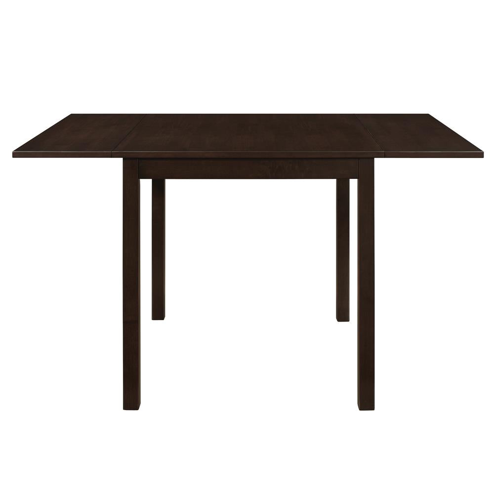 Kelso Cappuccino Rectangular Dining Table with Drop Leaf - 190821 - Bien Home Furniture & Electronics