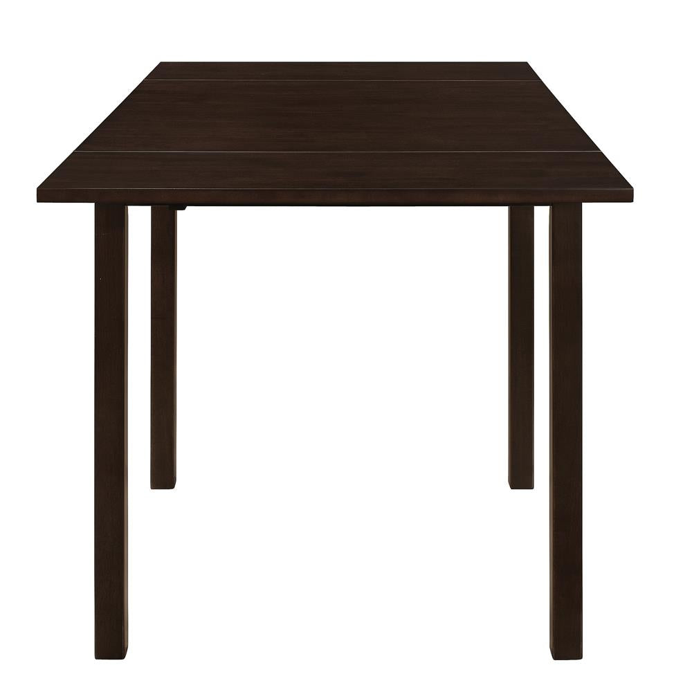 Kelso Cappuccino Rectangular Dining Table with Drop Leaf - 190821 - Bien Home Furniture & Electronics
