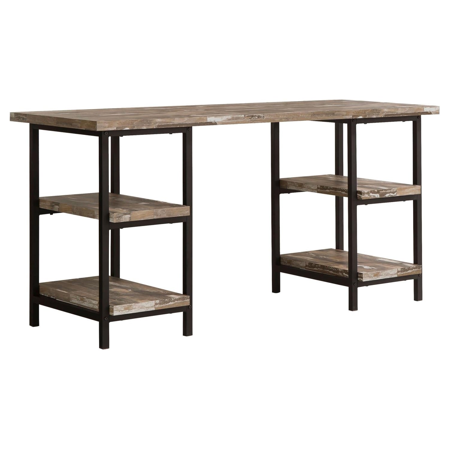 Kemper Salvaged Cabin 4-Shelf Writing Desk - 801551 - Bien Home Furniture & Electronics