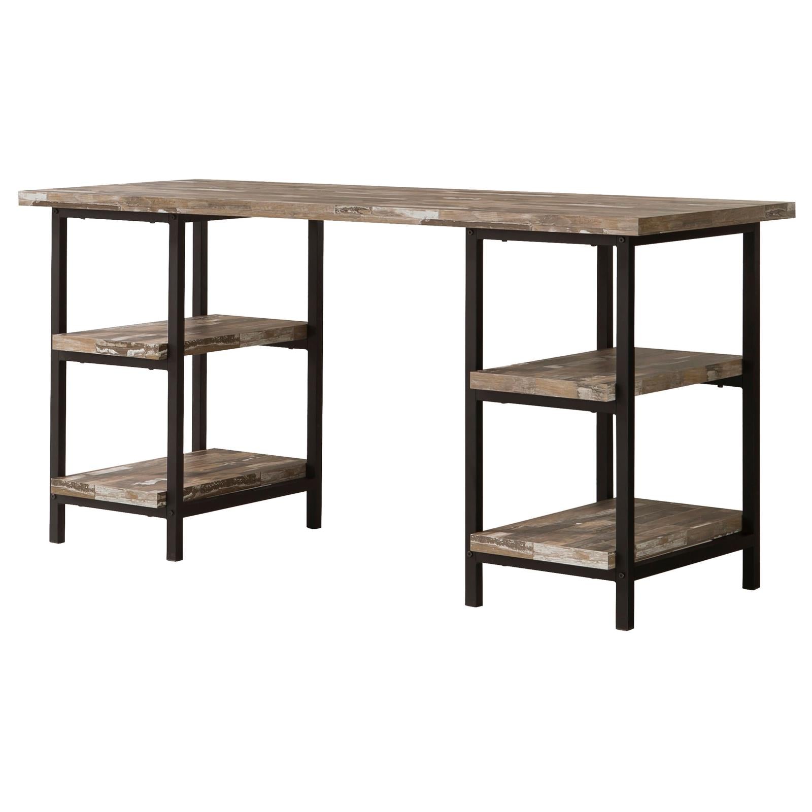 Kemper Salvaged Cabin 4-Shelf Writing Desk - 801551 - Bien Home Furniture & Electronics