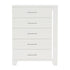 Kerren White High Gloss Chest, LED Lighting - 1678W-9 - Bien Home Furniture & Electronics