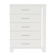 Kerren White High Gloss Chest, LED Lighting - 1678W-9 - Bien Home Furniture & Electronics