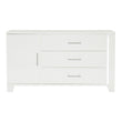 Kerren White High Gloss Dresser, LED Lighting - 1678W-5 - Bien Home Furniture & Electronics