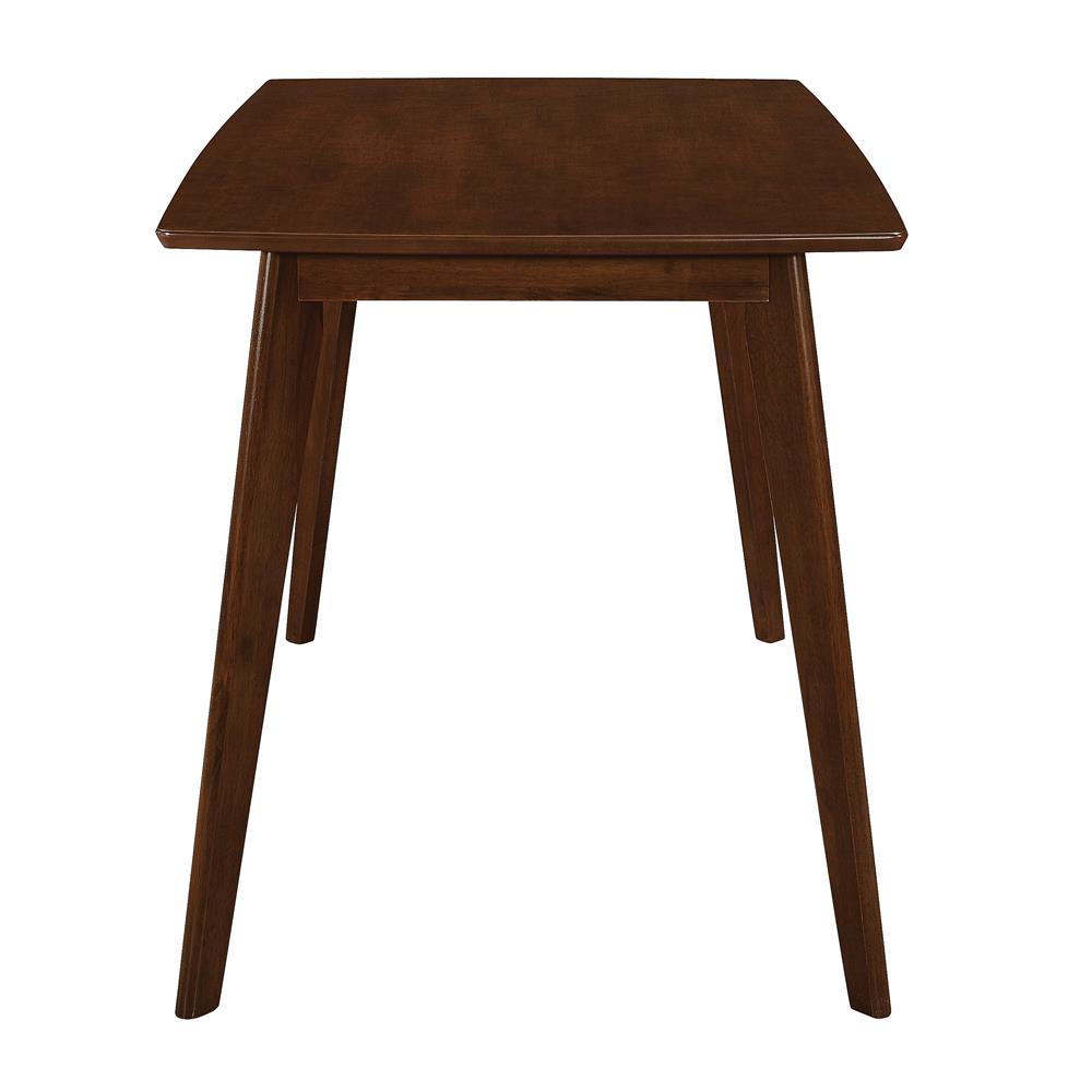 Kersey Chestnut Dining Table with Angled Legs - 103061 - Bien Home Furniture & Electronics