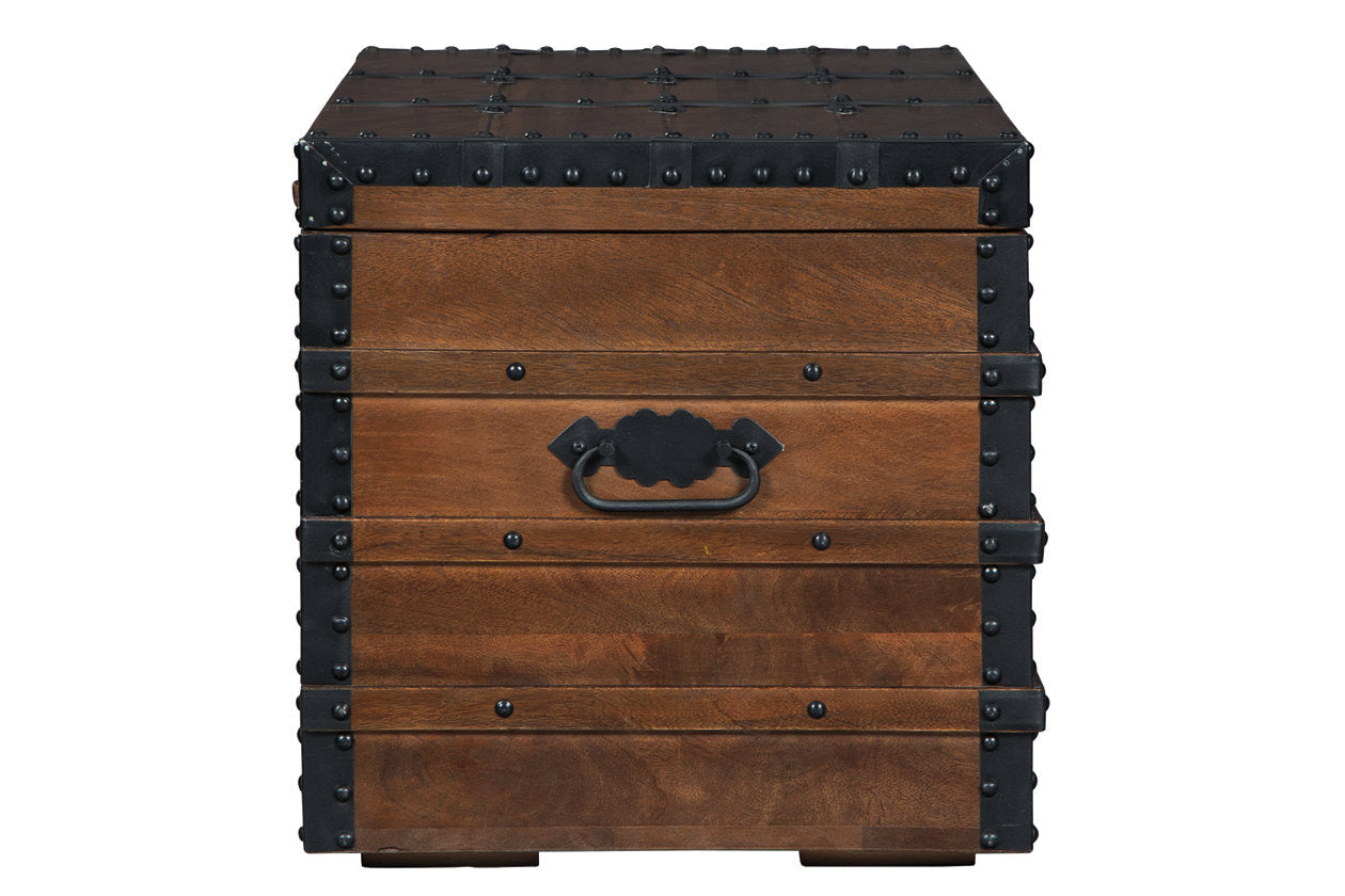 Kettleby Brown Storage Trunk - A4000096 - Bien Home Furniture & Electronics