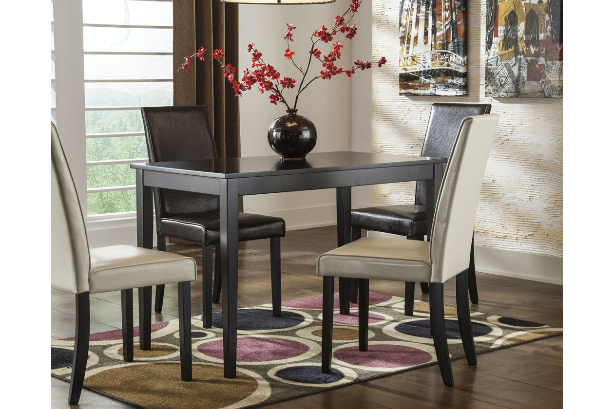 Kimonte Dark Brown Dining Table - D250-25 - Bien Home Furniture & Electronics