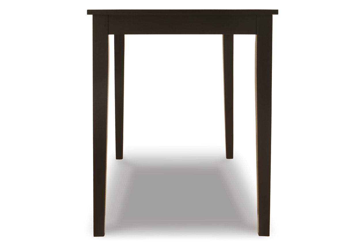 Kimonte Dark Brown Dining Table - D250-25 - Bien Home Furniture & Electronics