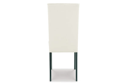 Kimonte Ivory Dining Chair, Set of 2 - D250-01 - Bien Home Furniture &amp; Electronics