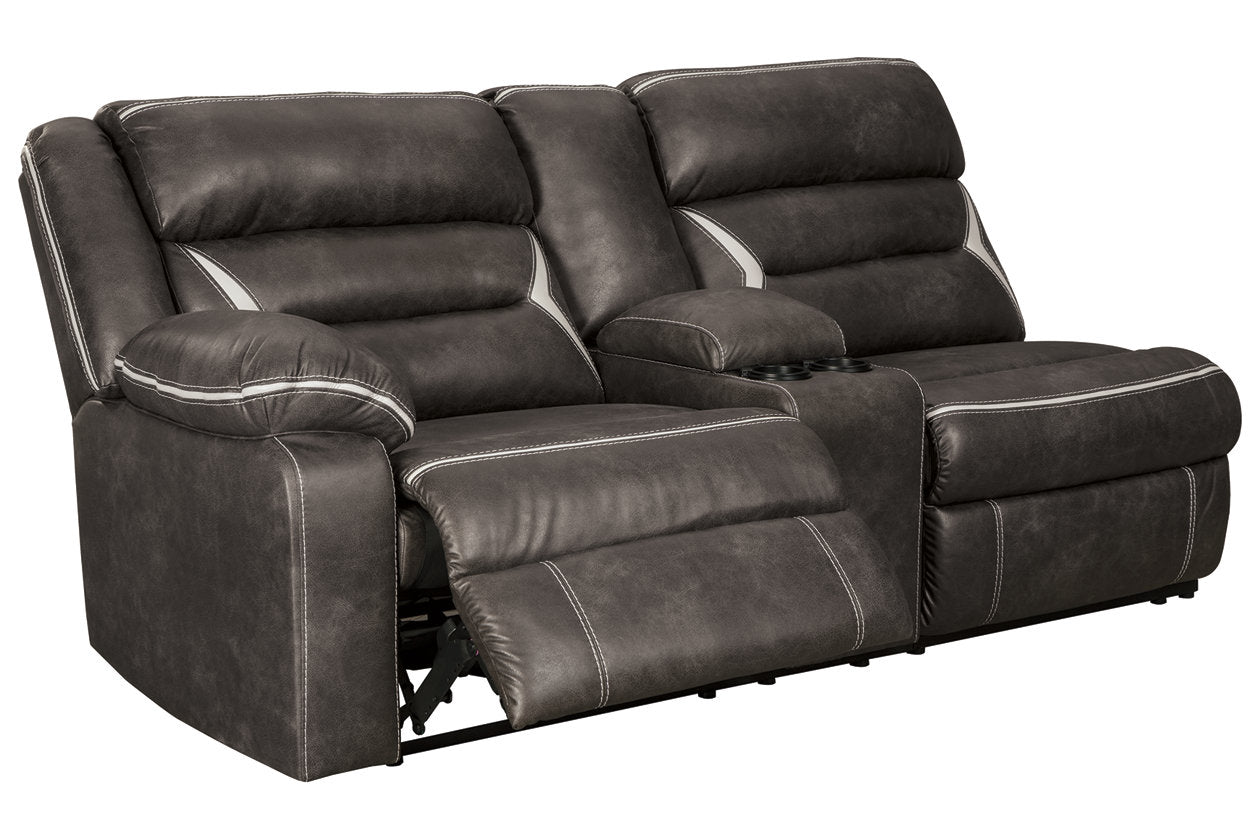 Kincord Midnight Left-Arm Facing Power Reclining Sofa with Console - 1310459 - Bien Home Furniture & Electronics