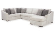 Koralynn Stone 3-Piece Sectional with Chaise - 54102S2 - Bien Home Furniture & Electronics