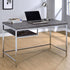 Kravitz Weathered Gray/Chrome Rectangular Writing Desk - 801271 - Bien Home Furniture & Electronics