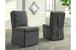 Krystanza Charcoal Dining Chair, Set of 2 - D766-01 - Bien Home Furniture & Electronics