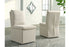 Krystanza Oatmeal Dining Chair, Set of 2 - D766-02 - Bien Home Furniture & Electronics