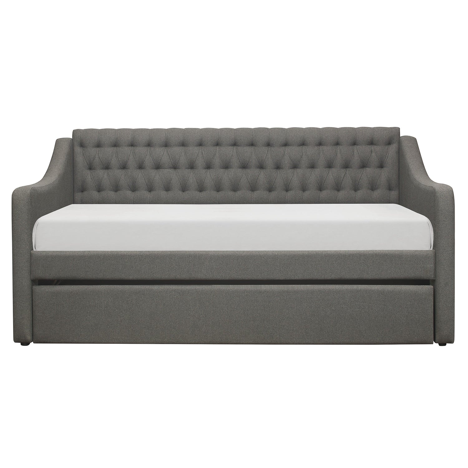Labelle Gray Twin Daybed with Trundle - SET | 4866DG-A | 4866DG-B - Bien Home Furniture & Electronics