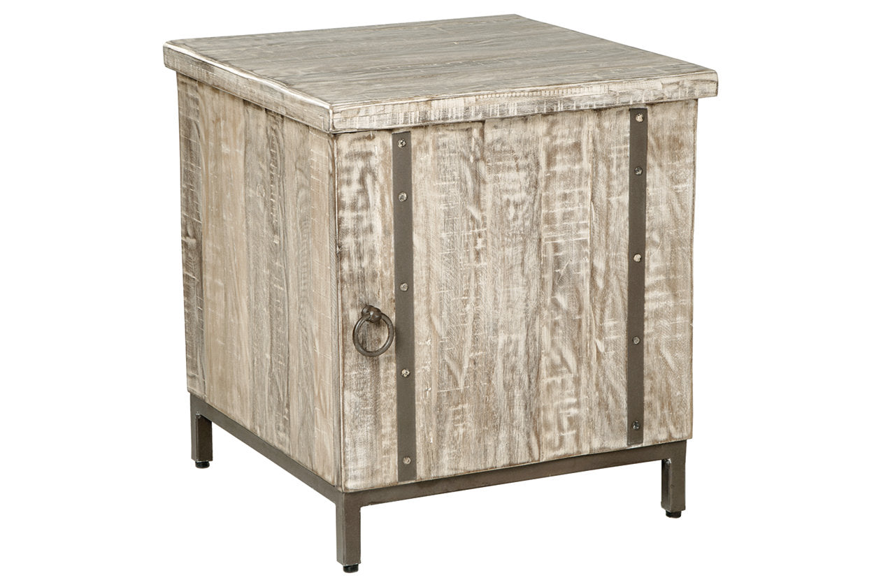 Laddford Whitewash Accent Cabinet - A4000506 - Bien Home Furniture & Electronics