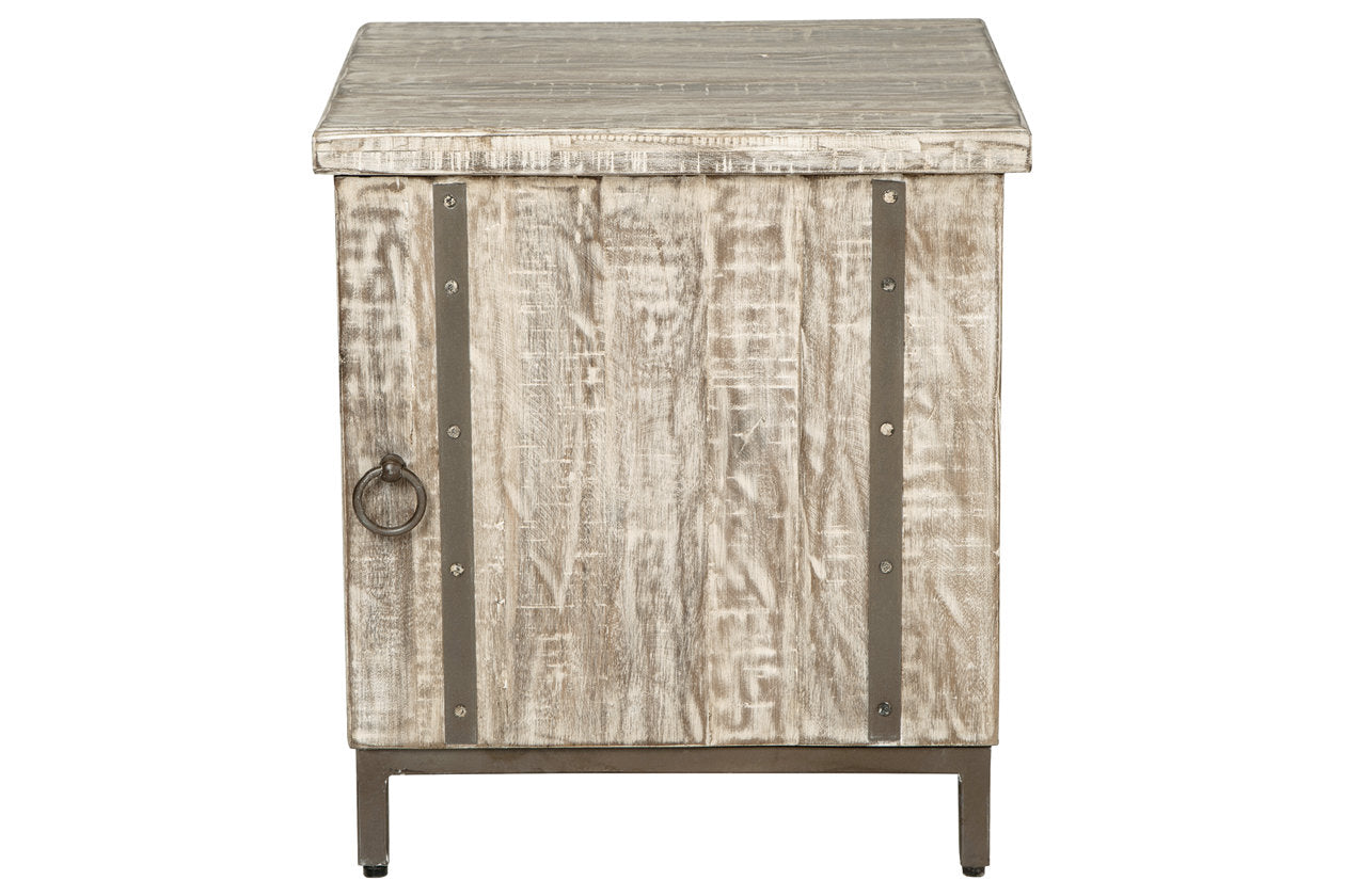 Laddford Whitewash Accent Cabinet - A4000506 - Bien Home Furniture & Electronics