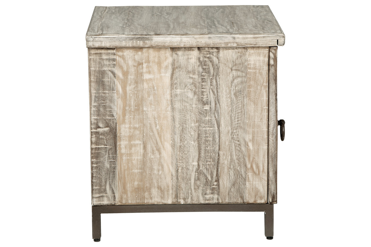 Laddford Whitewash Accent Cabinet - A4000506 - Bien Home Furniture & Electronics