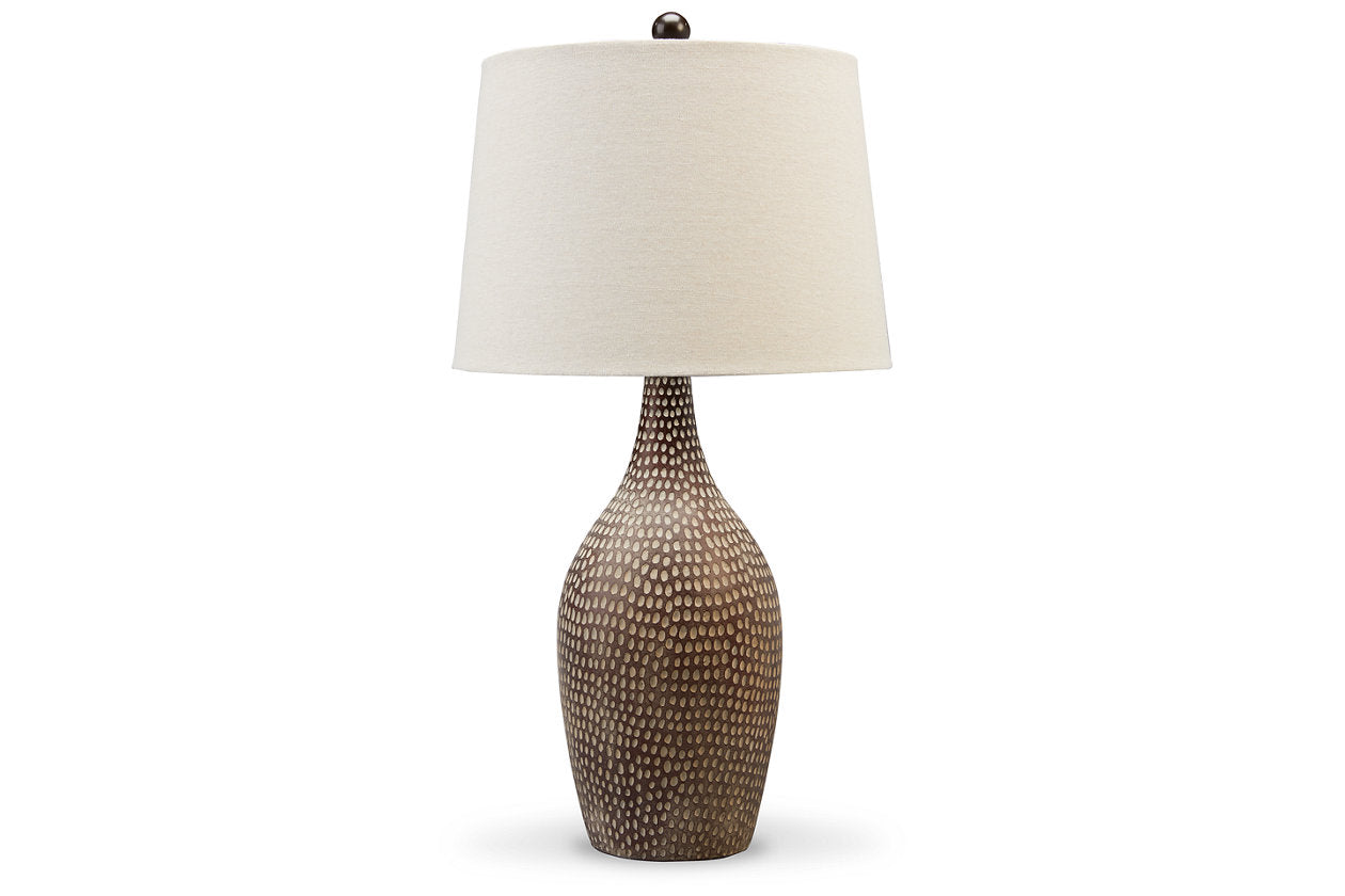 Laelman Brown/Gray Table Lamp, Set of 2 - L243304 - Bien Home Furniture &amp; Electronics