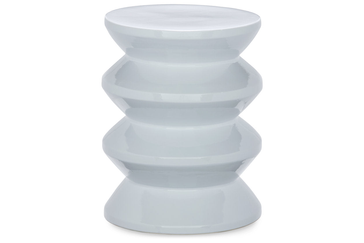 Lakiness White Stool - A3000617 - Bien Home Furniture & Electronics