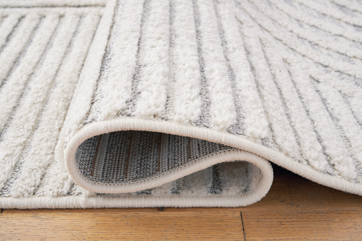 Lambworth Gray/Cream Large Rug - R405341 - Bien Home Furniture & Electronics