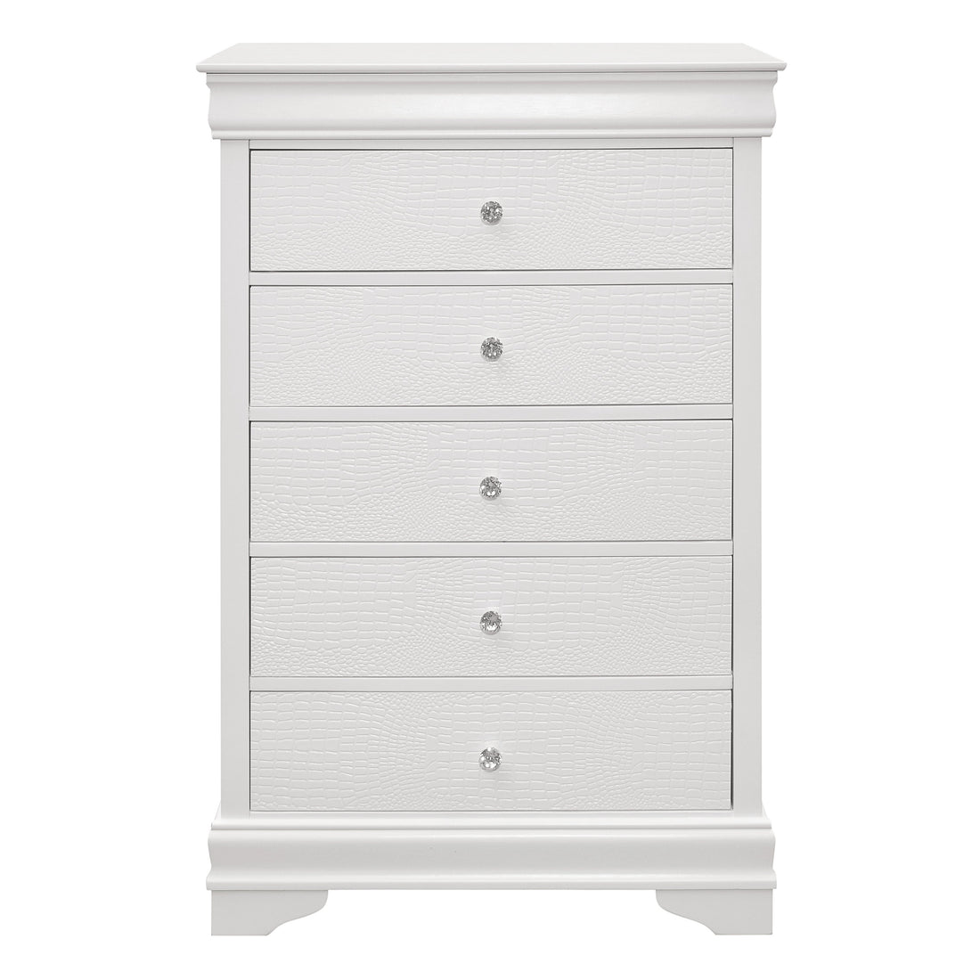 Lana White Chest - 1556W-9 - Bien Home Furniture & Electronics